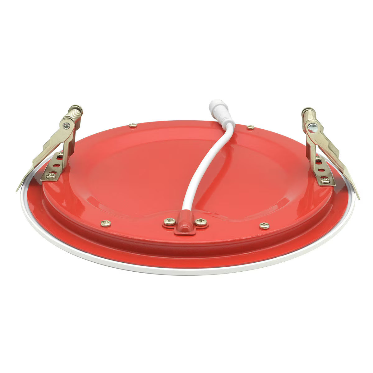 6" LED 12W Fire Rated Round Ultra Slim Recessed Down Light - CCT Tunable Switch (27K/3K/35K/4K/5K) 120V