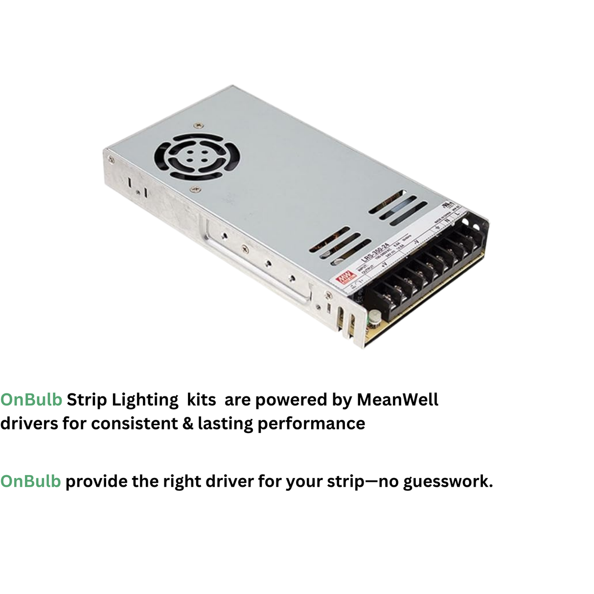 Color Temp Tunable (CCT) LED Strip Lights Light Kit: Includes strip light, driver, dimmer, connectors, channel, and diffuser.