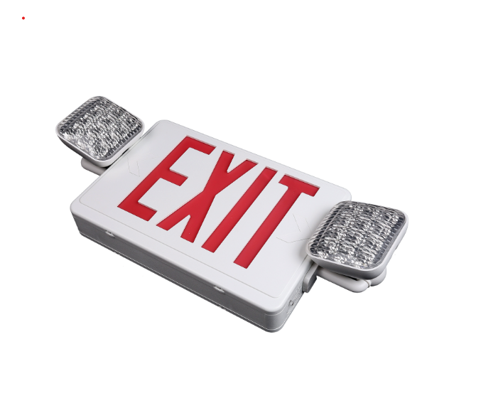 LED Exit Sign and Emergency Light 120-277V