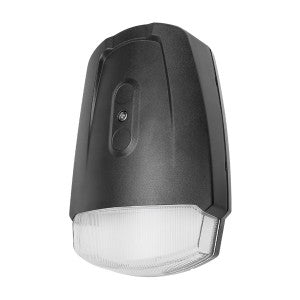 LED 10W Mini Wall Pack with Built-in Emergency Backup - Color Temp (3K/4K/5K) 1,400 lumens 120-277V