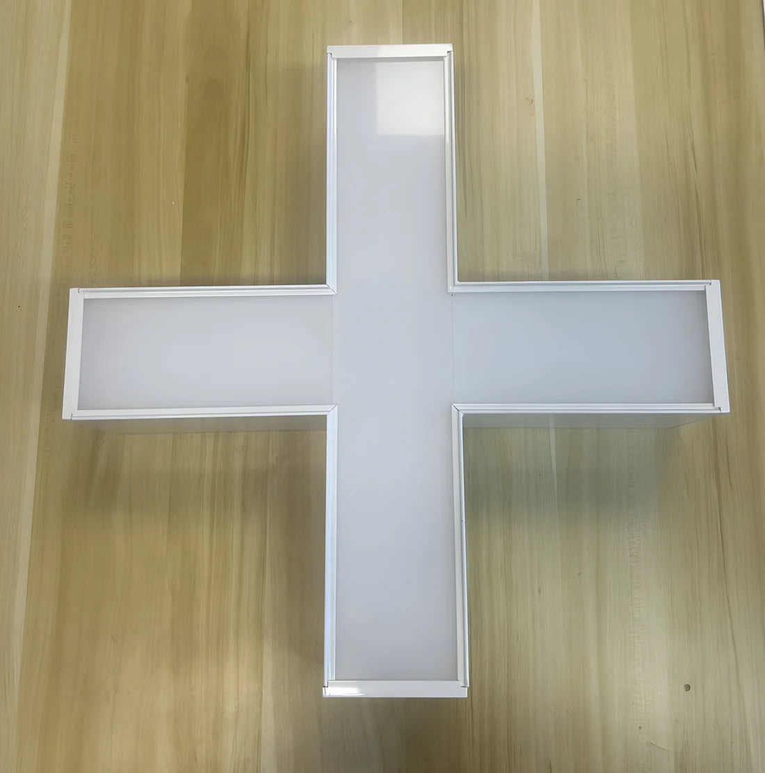 X Shape Joint LED Suspension Architectural Up & Down Joint Connector