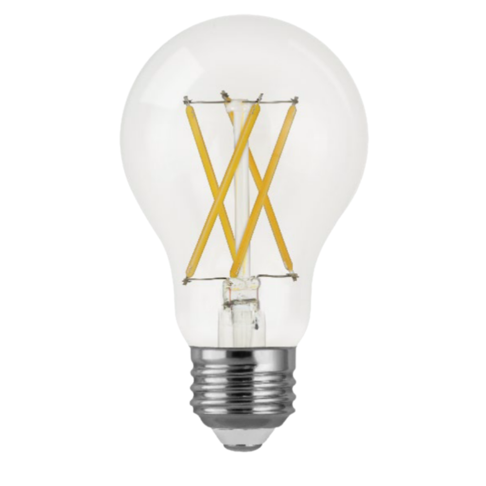 LED 7w A19 Bulb E26 Base Clear Filament Style 800lm (2700K) 120v