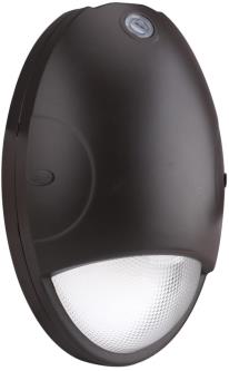 EconoSeries Mini Oval Wall Pack (Tear Drop) built in Emergency Backup