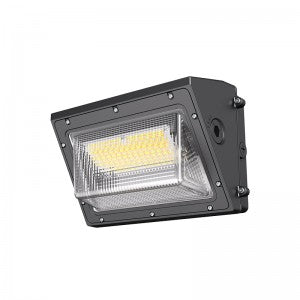 EconoSeries LED 120W Wall Pack - Adjustable Wattage (60/90/100/120) + Color Temp (3K/4K/5K) 18,000 lumens 120-277V