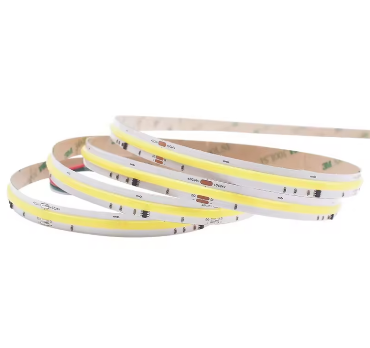 LED No Dot Pixel Tape Light 16 Feet Long - 24V - 10mm Width - 3000K+6500K