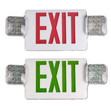 LED Exit Sign and Emergency Light (Red/Green)
