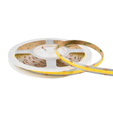 LED No Dot White Color Temperature Tunable 2700K+6500K Tape Light 16 Feet Long - 439 Lumens per Foot - 24V - 10mm Width
