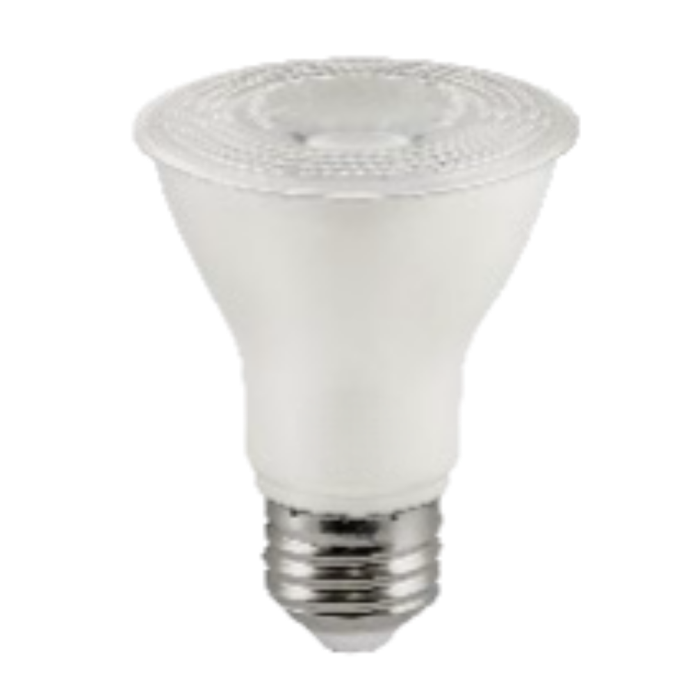 LED 7w PAR20 E26 Base Wide Spot 550lm (2700K/3000K/4000K/5000K) 120v Multipack (2 Bulbs)