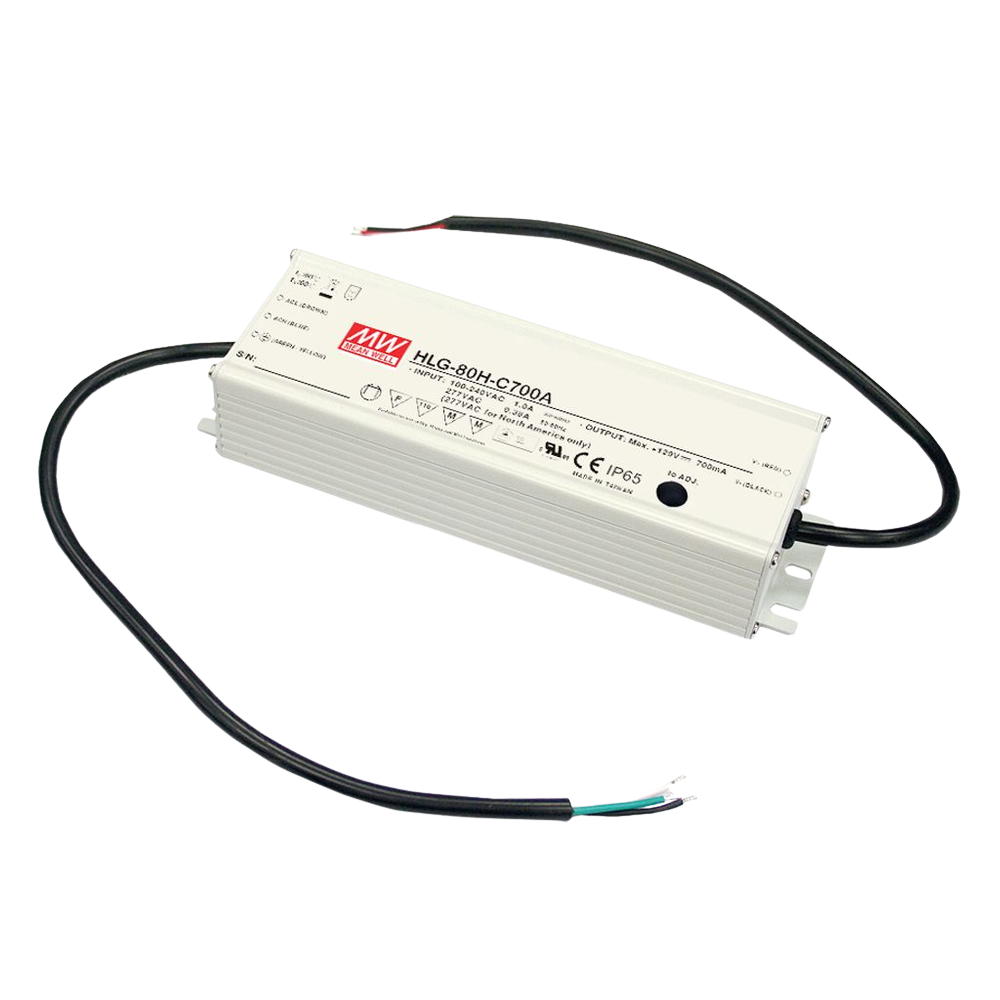 LED Meanwell Driver 80W 24V - (90-305V AC) - IP67 Waterproof